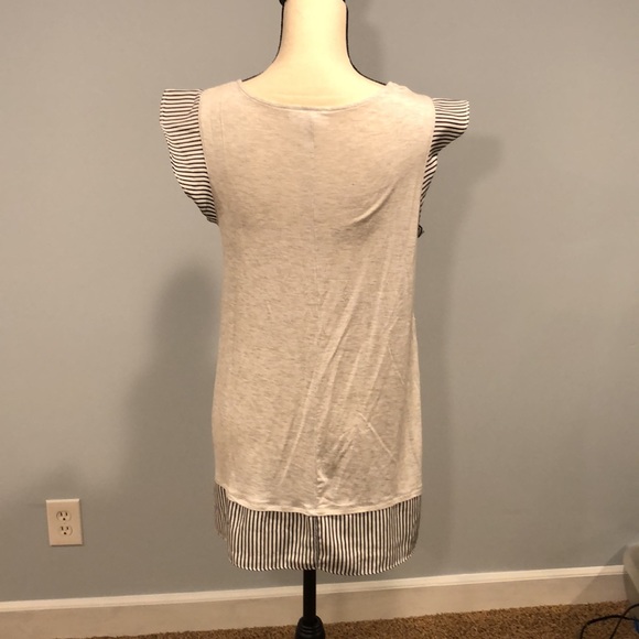 Maternity Tank with Ruffle Detail - Picture 2 of 4